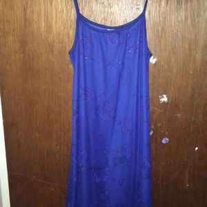 Blue church dress